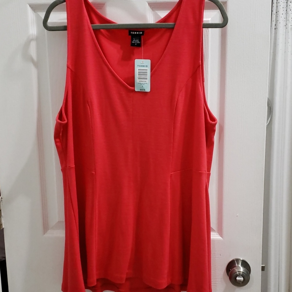 Torrid Peplum Top